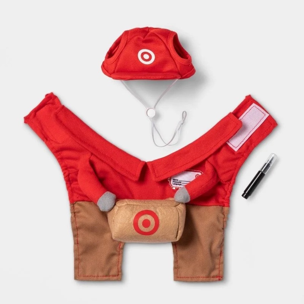 Target Red and Tan Dog Costume